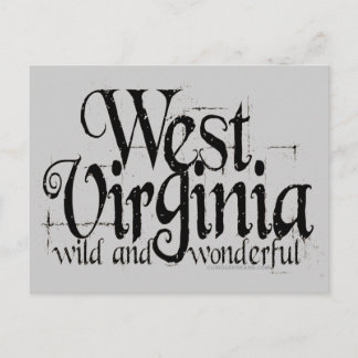 Postal Virginia Occidental W&W_Black