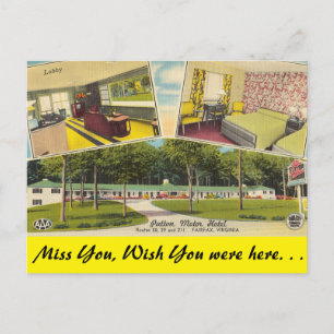 Postal Virginia, Patton Motor Hotel, Fairfax