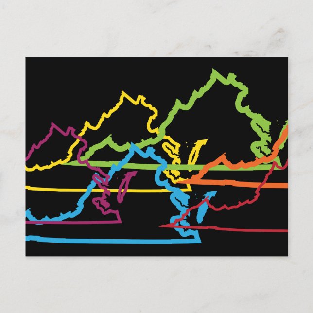 Postal virginia priorge blur (Anverso)