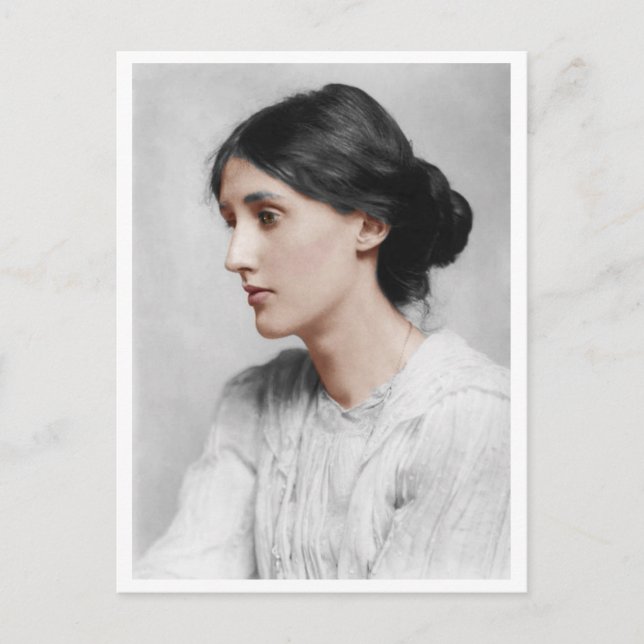 Postal Virginia Stephens Woolf Postcard (Anverso)