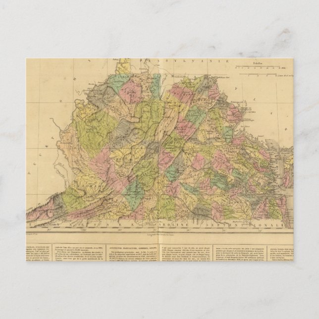 Postal Virginia US (Anverso)