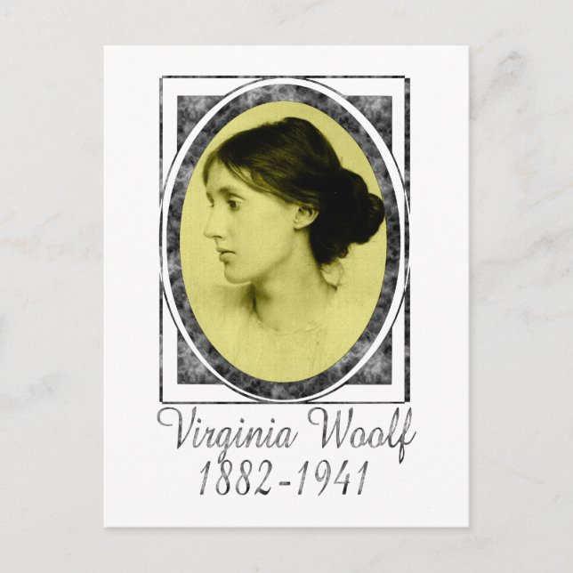 Postal Virginia Woolf (Anverso)