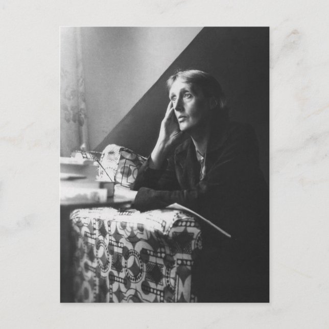Postal Virginia Woolf (Anverso)