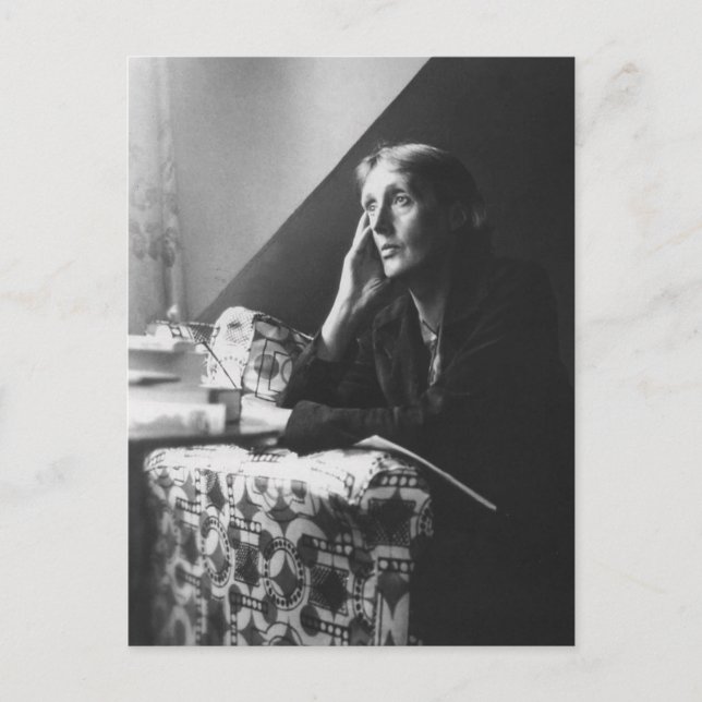 Postal Virginia Woolf (Anverso)