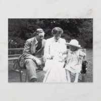 Virginia Woolf con Clive y Julian Bell, 1910