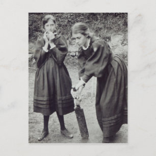 Postal Virginia y Vanessa Stephen, en St. Ives, 1894