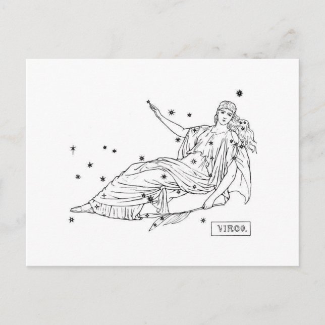 Postal Virgo (Anverso)