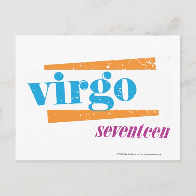 Postal Virgo Aqua (Anverso)