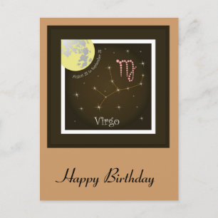 Postal Virgo del 23 de agosto al 23 de septiembre Postkar