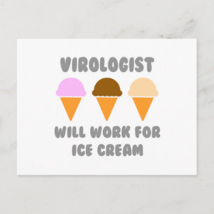 Postal Virologista... Trabajará Para El Helado