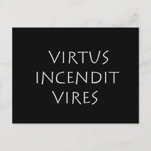 Postal Virtus incendit vires