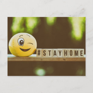 Postal Virus Corona "Stay Home"
