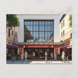 Postal Visión artística del barrio chino de Roma | Esquil