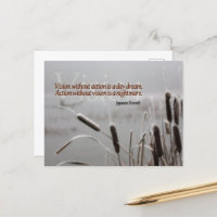Visión de acción de citas Inspiradoras del proverb