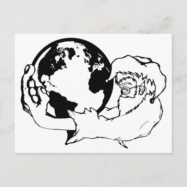 Postal visión de mono (Anverso)