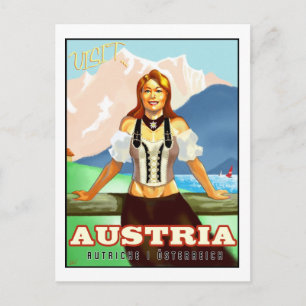 Postal ¡Visita Austria!