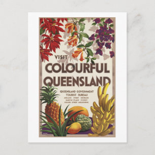 Postal Visita Colorful Queensland Australia