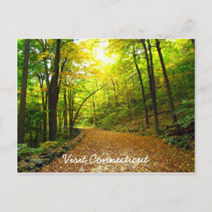 Postal Visita Connecticut Postcard 2