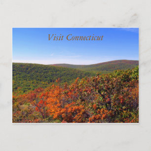 Postal Visita Connecticut Postcard 2