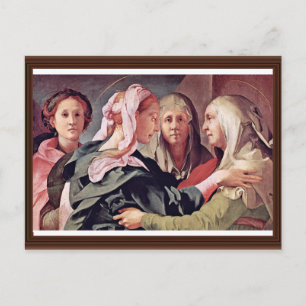 Postal Visita De Pontormo Jacopo
