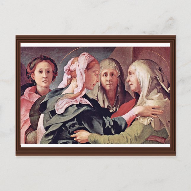 Postal Visita De Pontormo Jacopo (Anverso)