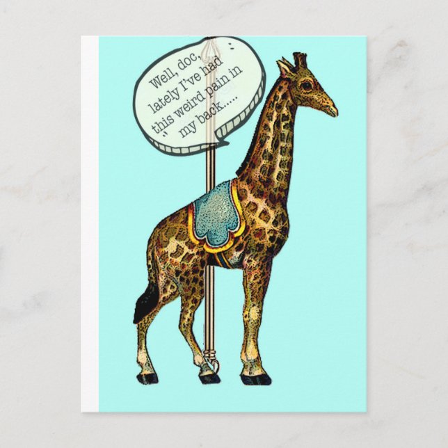 Postal "Visita del Médica" (Anverso)