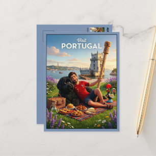 Postal Visita Portugal 3D Viajes