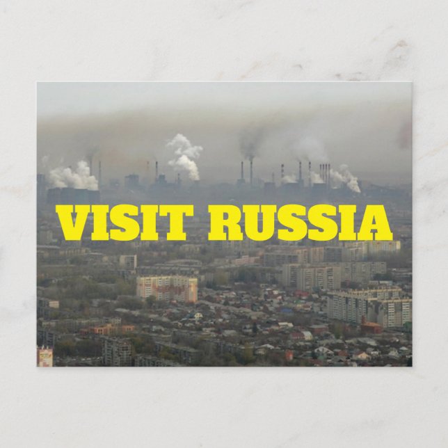 POSTAL VISITA RUSIA (Anverso)