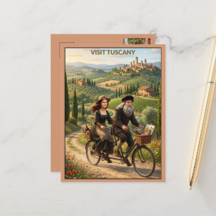 Postal Visita Viajes a Toscana