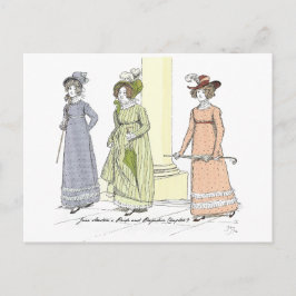 Postal Visitando Jane - Jane Austen Pride y Prejudice