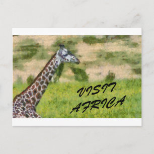 Postal Visitar África
