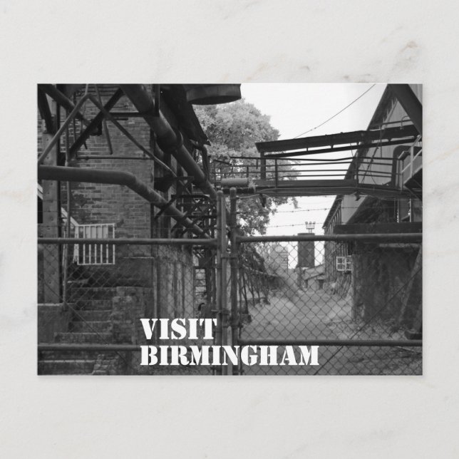 Postal Visitar Birmingham (Anverso)