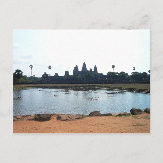 Postal Visitar Camboya (Anverso)