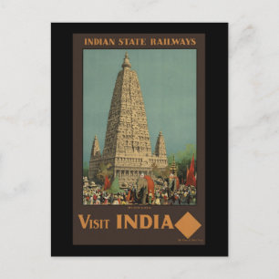 Postal Visitar India Budh Gaya