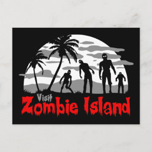 Postal Visitar la isla Zombie