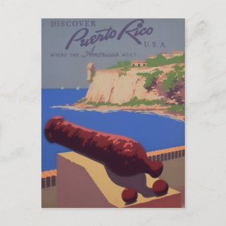Postal Visitar Puerto Rico