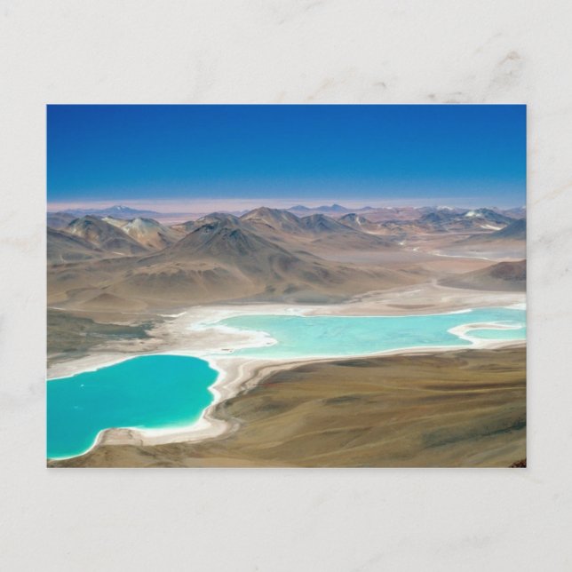 Postal ¡Visité Laguna Verde en Bolivia! (Anverso)