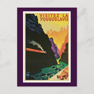 Postal Visitez La Yougoslavie