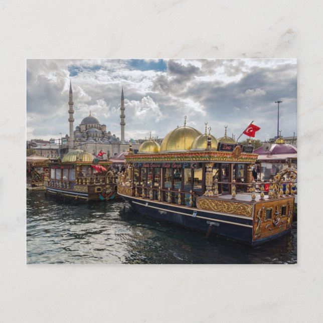 Postal Vista a Estambul (Turquía) (Anverso)