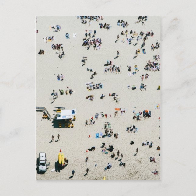 Postal Vista aérea de Bondi Beach, Sydney Australia (Anverso)