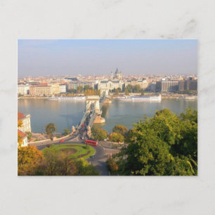 Postal Vista aérea de Budapest, Hungría