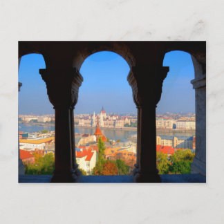 Postal Vista aérea de Budapest, Hungría