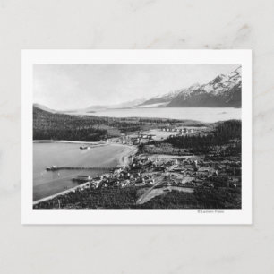 Postal Vista aérea de Haines, Alaska