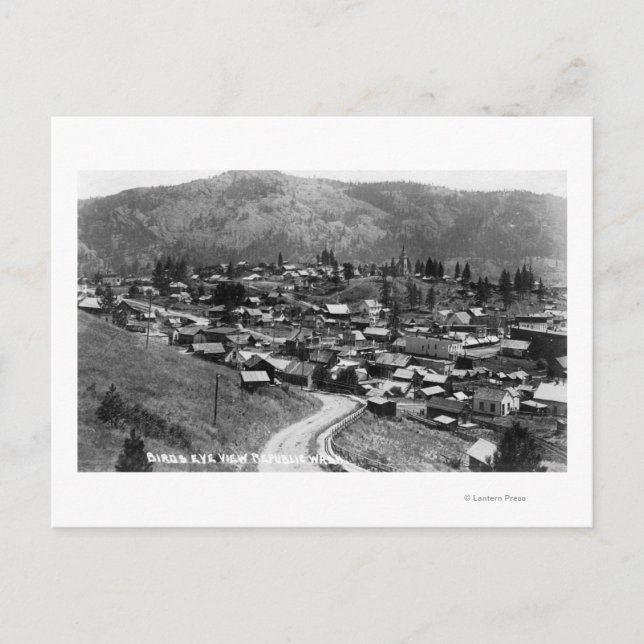 Postal Vista aérea de la ciudad 14 (Anverso)