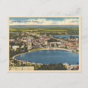 Postal Vista aérea de Lakeland Florida