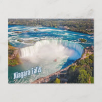 Vista aérea de las cataratas del Niágara