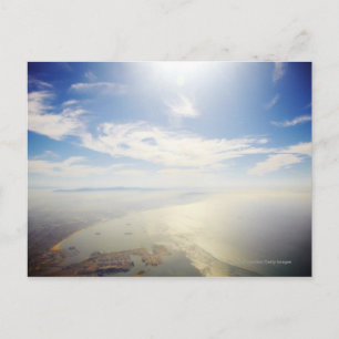 Postal Vista aérea de Long Beach, California