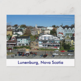 Postal Vista aérea de Lunenburg, Nueva Escocia