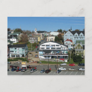 Postal Vista aérea de Lunenburg, Nueva Escocia