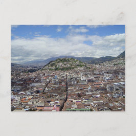 Postal Vista aérea de Quito, Ecuador
